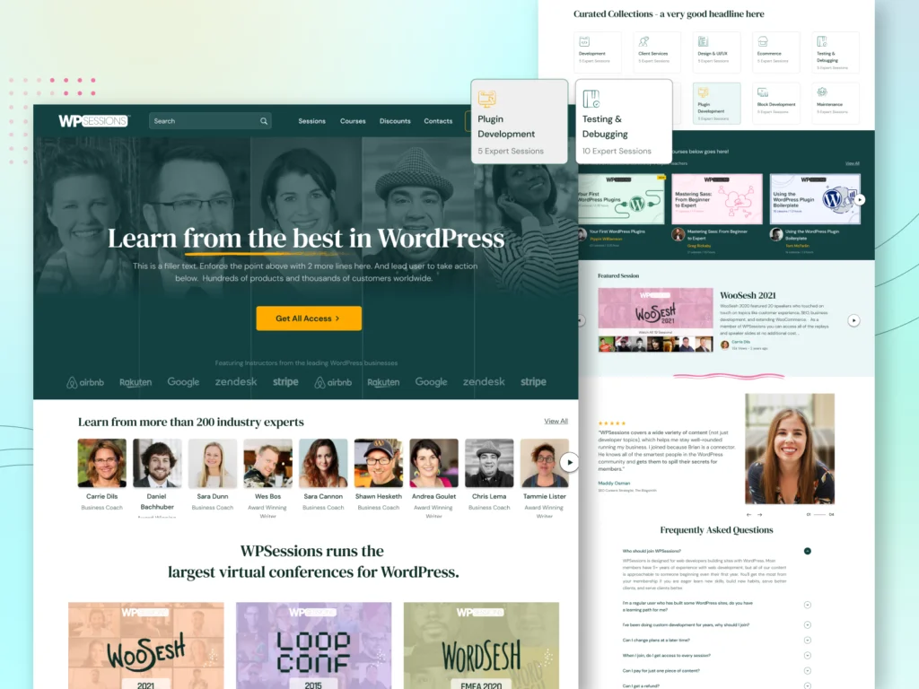 WPSessions The Netflix of WordPress